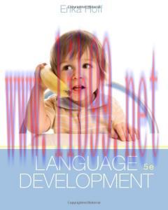 [AME]Language Development, 5th Edition (Original PDF)