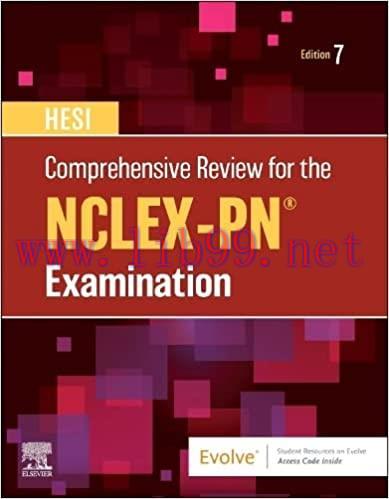 [PDF]HESI Comprehensive Review for the NCLEX-RN Examination 7th Edition - E-Book