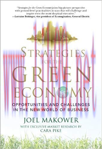 (PDF)Strategies for the Green Economy: Opportunities and Challenges in the New World of Busines...
