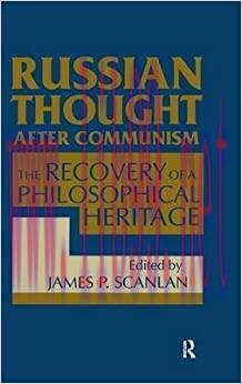 (PDF)Russian Thought After Communism