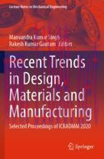 [PDF]Recent Trends in Design, Materials and Manufacturing: Selected Proceedings of ICRADMM 2020
