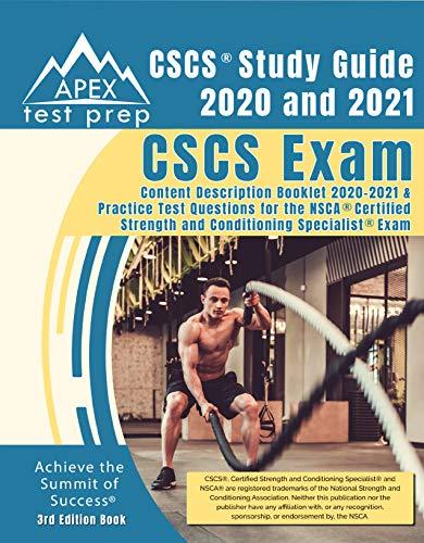 (PDF)CSCS Study Guide 2020 and 2021 CSCS Exam Content Description Booklet 2020-2021 and Practic...
