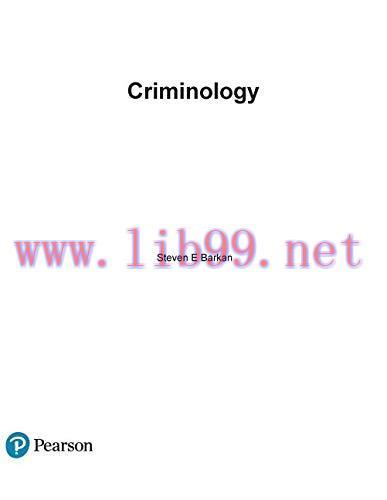 [FOX-Ebook]Criminology: A Sociological Understanding, 7th Edition