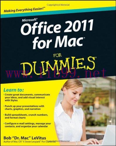 [FOX-Ebook]Office 2011 for Mac For Dummies