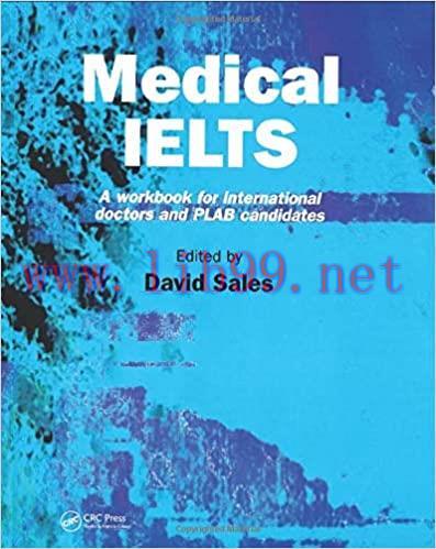 [AME]Medical IELTS: A Workbook for International Doctors and PLAB Candidates 1st Edition (Origi...