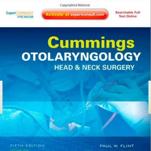 Cummings otolaryngology-head & neck surgery,5e