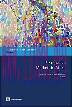 (PDF)Remittance Markets in Africa (Directions in Development)