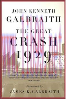 The Great Crash 1929 First Edition,