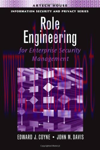 [FOX-Ebook]Role Engineering for Enterprise Security Management