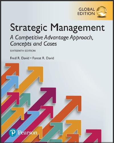 (Test Bank)Strategic Management A Competitive Advantage Approach, Concepts and Cases,16th Globa...