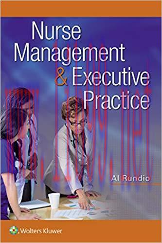 (PDF)Nurse Management & Executive Practice First Edition