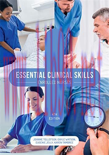 [AME]Essential Clinical Skills: Enrolled Nurses 4th Edition (Original PDF)