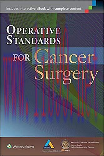 [CHM]Operative Standards for Cancer Surgery Volume I - Breast, Lung, Pancreas, Colon