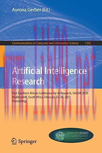 [FOX-Ebook]Artificial Intelligence Research: First Southern African Conference for AI Research