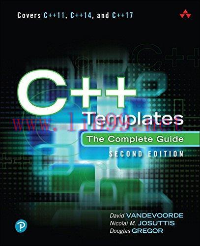 [FOX-Ebook]C++ Templates: The Complete Guide, 2nd Edition