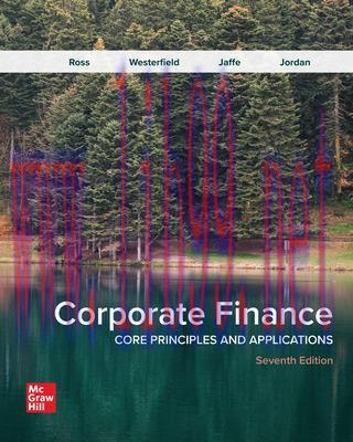 [PDF]ISE Ebook Corporate Finance CORE PRINCIPLES & APPLICATIONS 7th Edition
