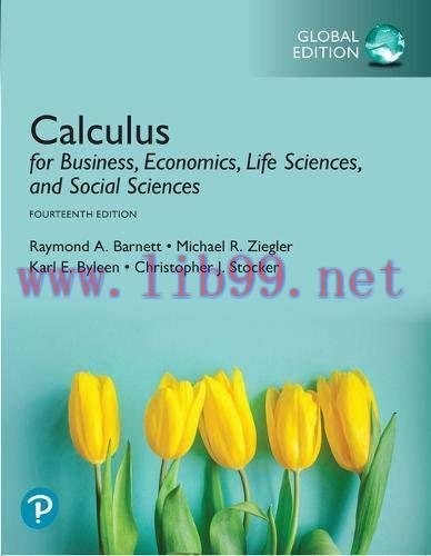 [FOX-Ebook]Calculus for Business, Economics, Life Sciences, and Social Sciences, 14th Global Ed...