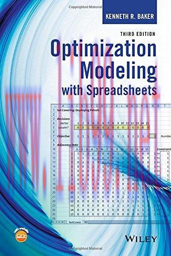 [FOX-Ebook]Optimization Modeling with Spreadsheets, 3rd Edition