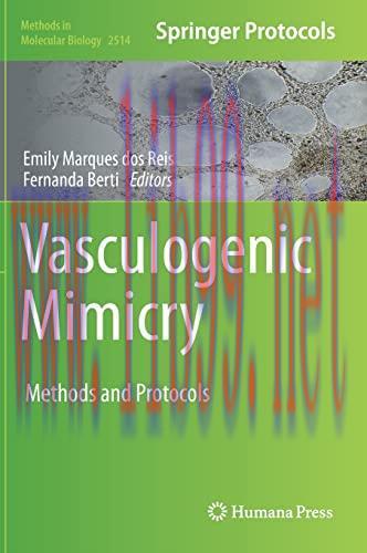 [AME]Vasculogenic Mimicry: Methods and Protocols (Methods in Molecular Biology, 2514) (Original...