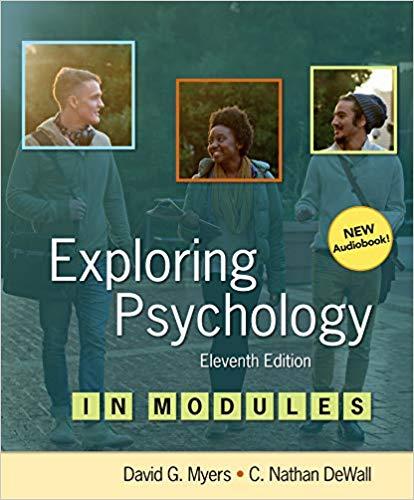 (PDF)Exploring Psychology in Modules 11th Edition
