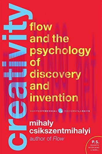 (PDF)Creativity: Flow and the Psychology of Discovery and Invention (Harper Perennial Modern Cl...