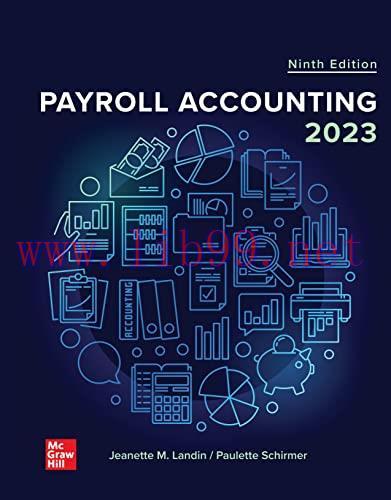 [PDF]ISE EBook Payroll Accounting 2023, 9th Edition