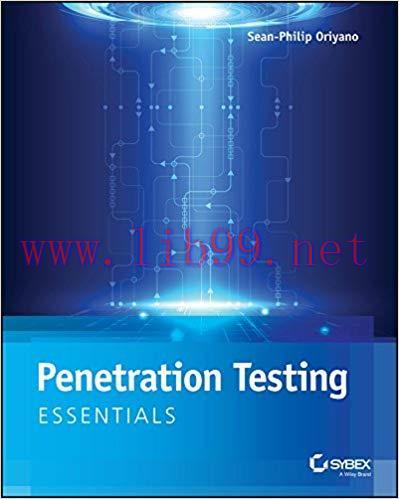 Penetration Testing Essentials 1st Edition,