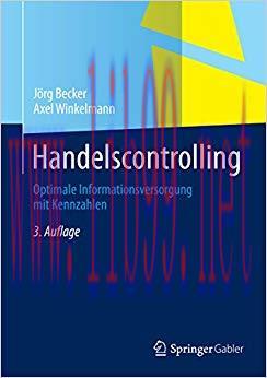 (PDF)Handelscontrolling: Optimale Informationsversorgung mit Kennzahlen (German Edition) 3rd Ed...