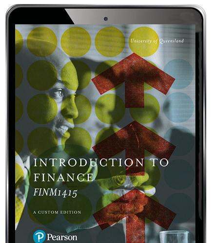 Introduction to Finance FINM 1415