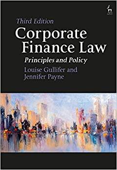 (PDF)Corporate Finance Law Principles and Policy