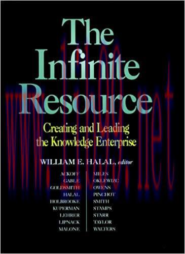 (PDF)The Infinite Resource: Creating and Leading the Knowledge Enterprise (Jossey Bass Business...