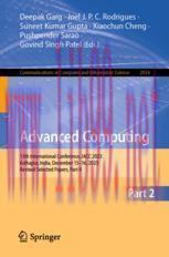 [PDF]Advanced Computing: 13th International Conference, IACC 2023, Kolhapur, India, December 15...