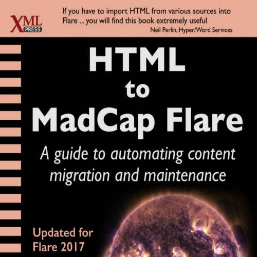 XML Press HTML to Madcap Flare 1937434524