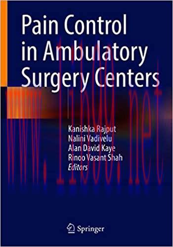[AME]Pain Control in Ambulatory Surgery Centers (Original PDF)