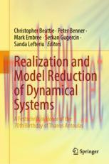 [PDF]Realization and Model Reduction of Dynamical Systems: A Festschrift in Honor of the 70th B...