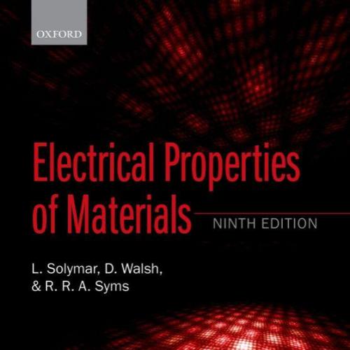 Electrical Properties of Materials 9th Edition