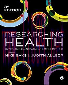 (PDF)Researching Health: Qualitative, Quantitative and Mixed Methods 3rd Edition
