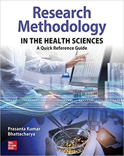 Research Methodology in the Health Sciences A Quick Reference Guide