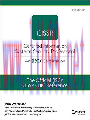 [FOX-Ebook]The Official (ISC)2 Guide to the CISSP CBK Reference, 5th Edition