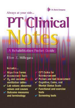 [AME]PT Clinical Notes: A Rehabilitation Pocket Guide