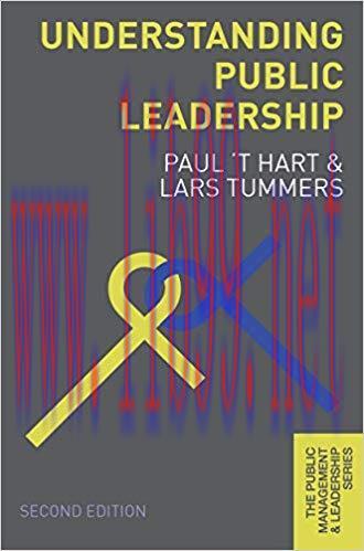 Understanding Public Leadership (The Public Management and Leadership Series) 2nd Edition,