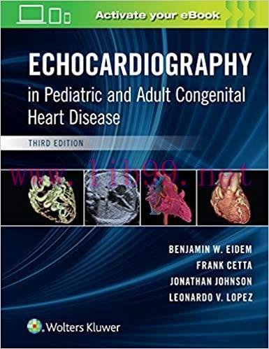 [AME]Echocardiography in Pediatric and Adult Congenital Heart Disease, 3rd Edition (ePub)