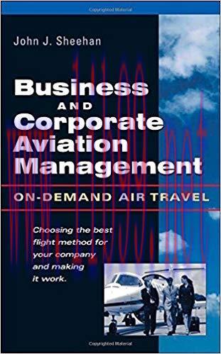 (PDF)Business & Corporate Aviation Management : On Demand Air Travel: On-demand Air Travel 1st ...