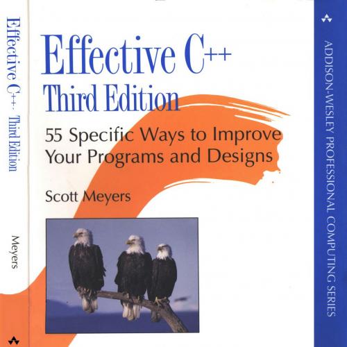Effective C__ 55 Specific Ways to Improve Your Programs and Designs,3rd - Wei Zhi