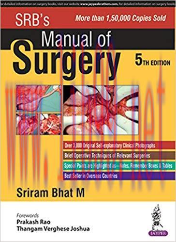 [PDF]SRB&rsquo;s Manual of Surgery, 5th Edition