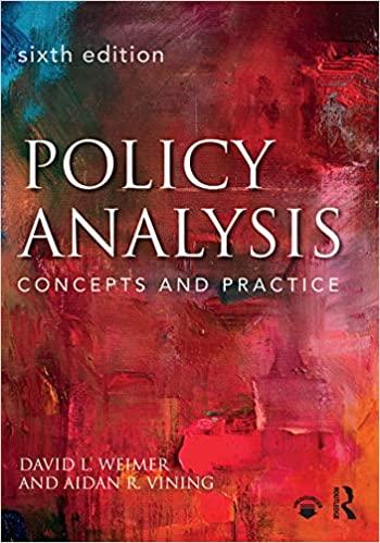 (PDF)Policy Analysis Concepts and Practice
