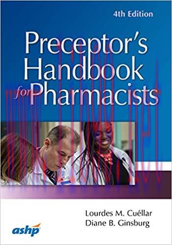 [AME]Preceptor's Handbook for Pharmacists, Fourth Edition (Original PDF)