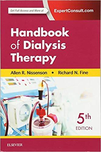 Handbook of Dialysis Therapy, 5e 5th Edition