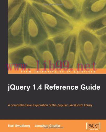 [FOX-Ebook]jQuery 1.4 Reference Guide