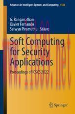 [PDF]Soft Computing for Security Applications: Proceedings of ICSCS 2022